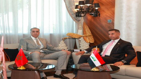 حموشي يستقبل سفير جمهورية العراق بالرباط