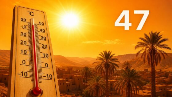 المغرب على موعد مع موجة حر قوية.. الحرارة تصل إلى 47 درجة